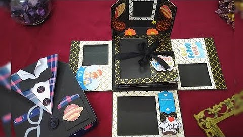 Tuxedo Explosion Box | Explosion Box | Father