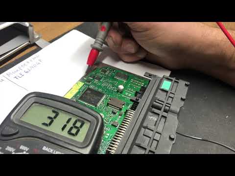 Ремонт блока M 73  Замыкание форсунки