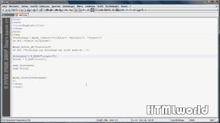 PHP Tutorial: Daten abspeichern in eine MySQL Tabelle | deutsch