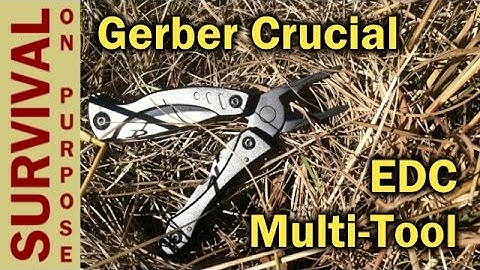 Gerber Crucial EDC Multi-Tool - Survival Gear