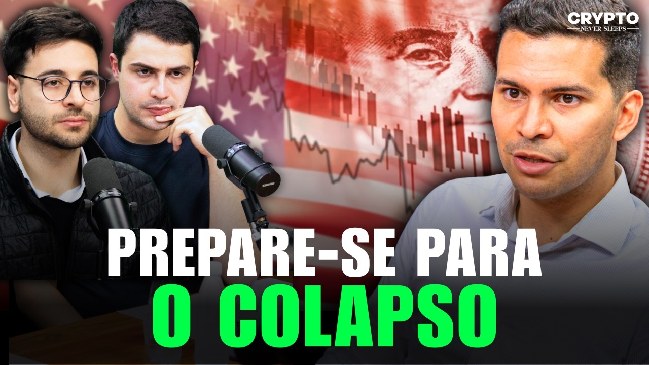 TUDO O QUE VOCÊ PRECISA SABER SOBRE O COLAPSO DO DÓLAR | Crypto Never  Sleeps #26