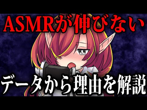 【データで解説】ASMRが伸びないVtuberの理由を解説【VTuberクエスト】 #アニメ