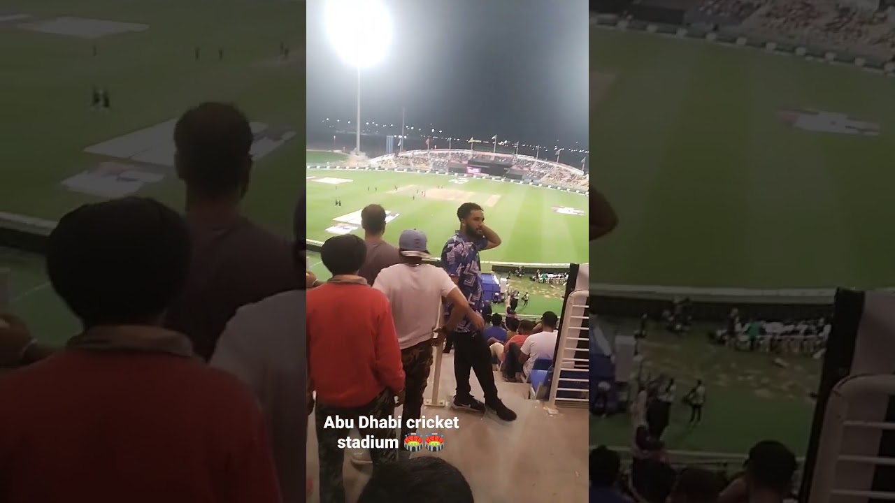 Abu Dhabi cricket stadium 🏟️