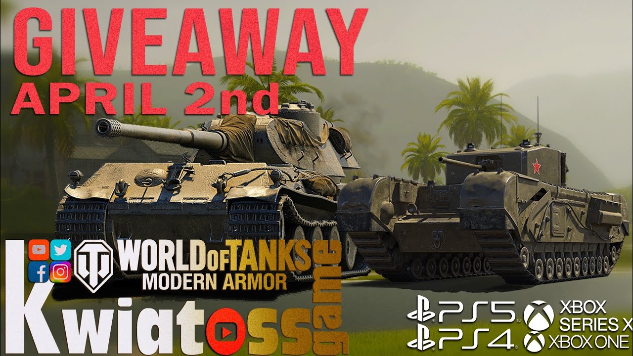 World of Tanks - First Giveaway in April 