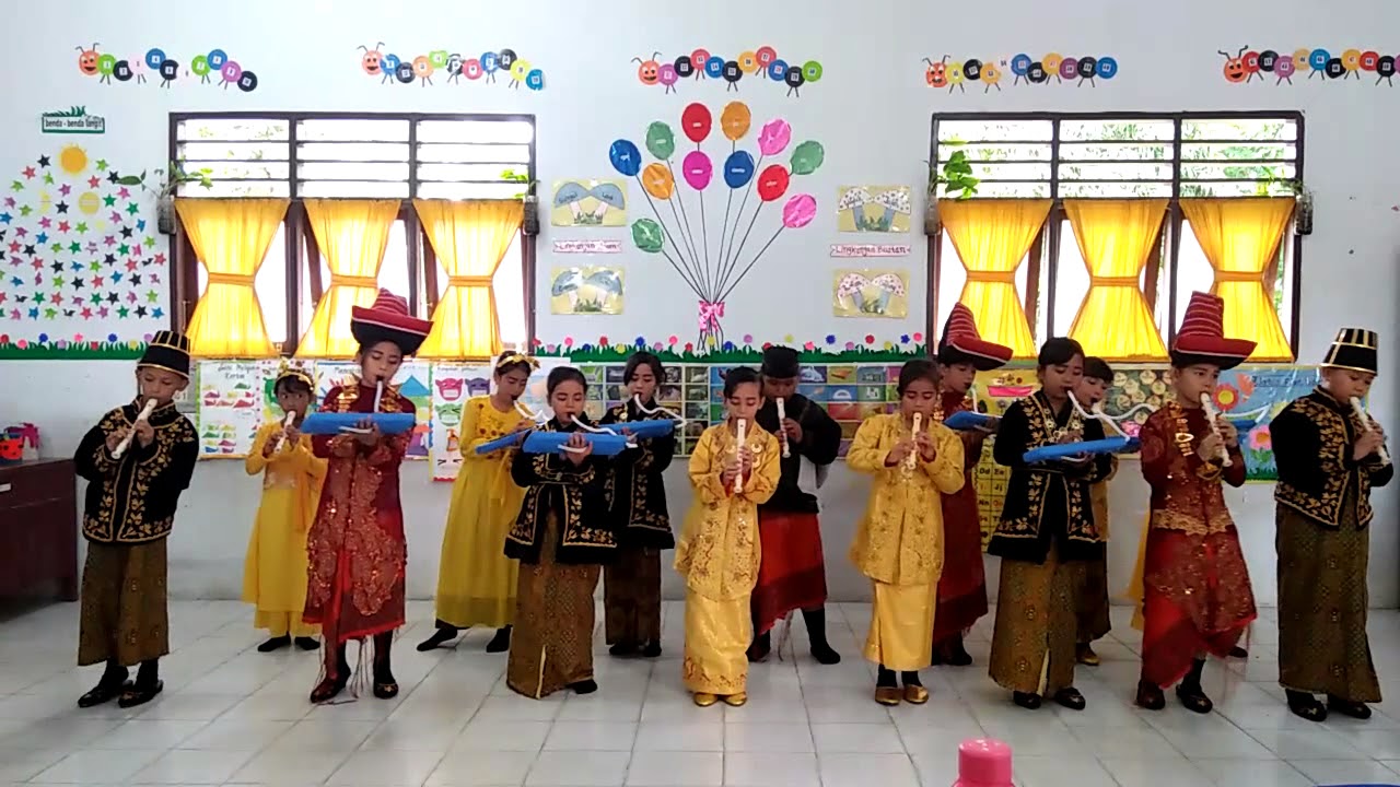 ANSAMBEL PIANIKA & RECORDER SD NEGERI 050660 KW BINGAI STABAT