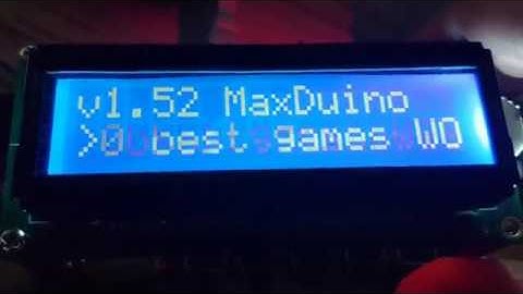 Maxduino with new Arduino nano Every (Episode 3)