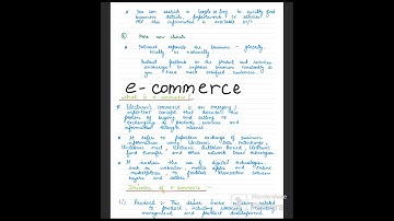 E business and e-commerce 📝📝              #trending #shorts #notes #ecommerce
