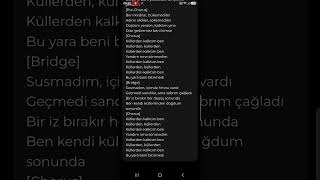 Geceyle dost oldum şarkısı