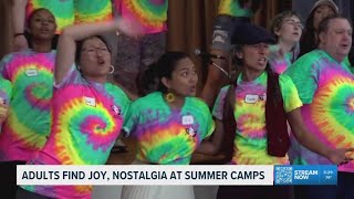 Adult summer camps grow as people seek joy and relief from burnout