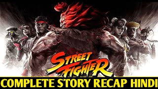 Street Fighter Complete Story Recap In Hindi  Explain X