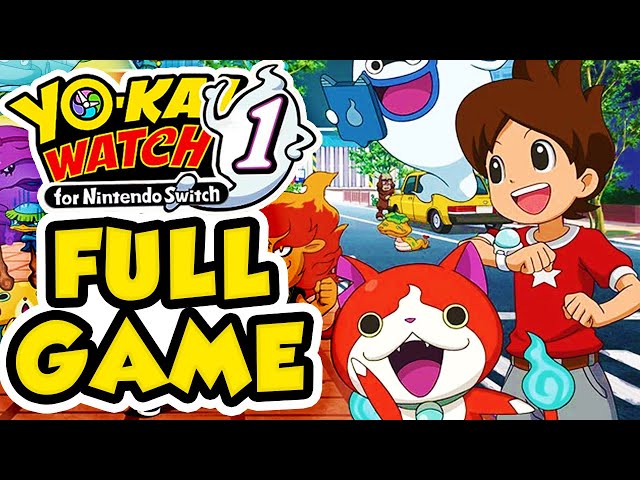 Yo-Kai Watch 1 for Nintendo Switch (English) - Longplay Full Game  Walkthrough No Commentary Gameplay 