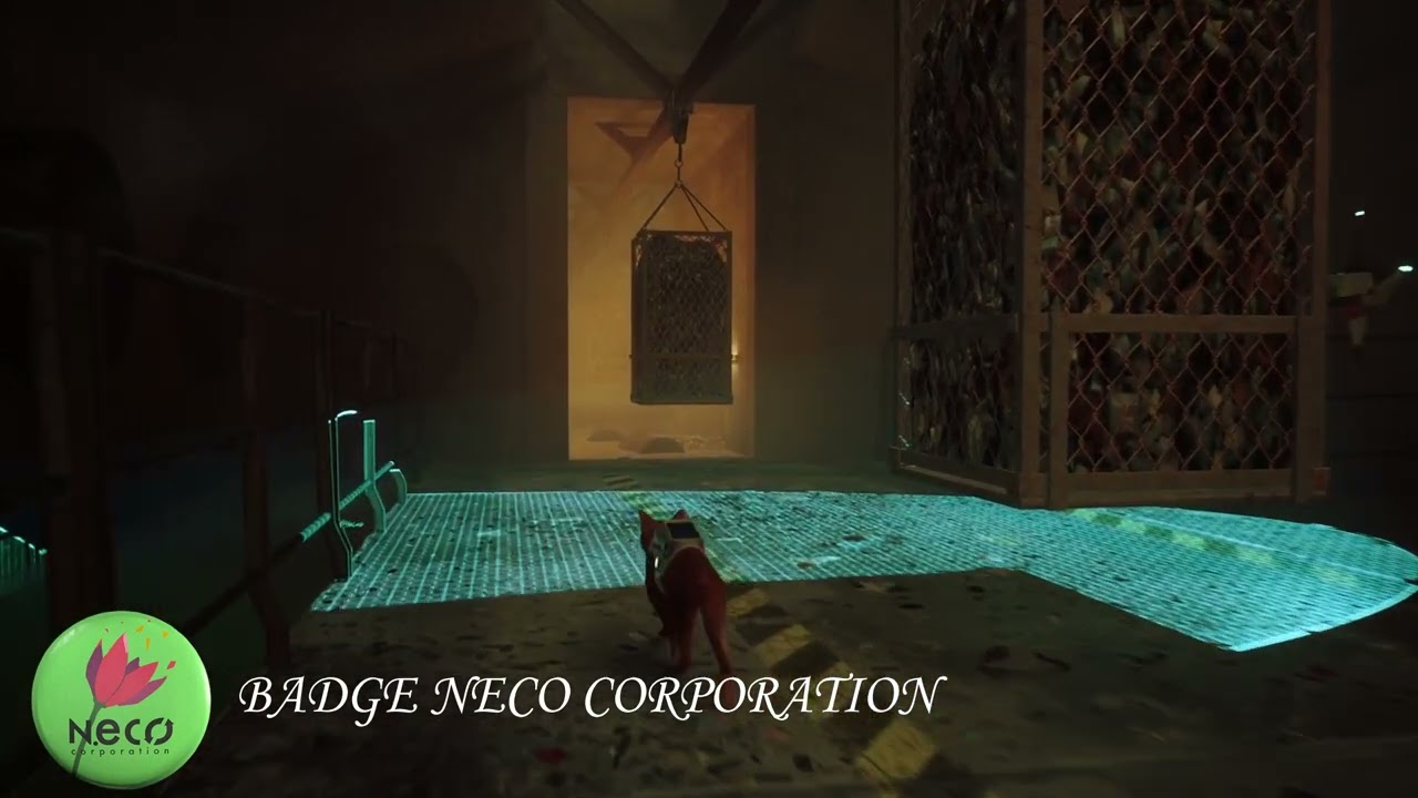 STRAY : Badge Neco Corporation, je retrouve les clés de l'ouvrier de l'usine