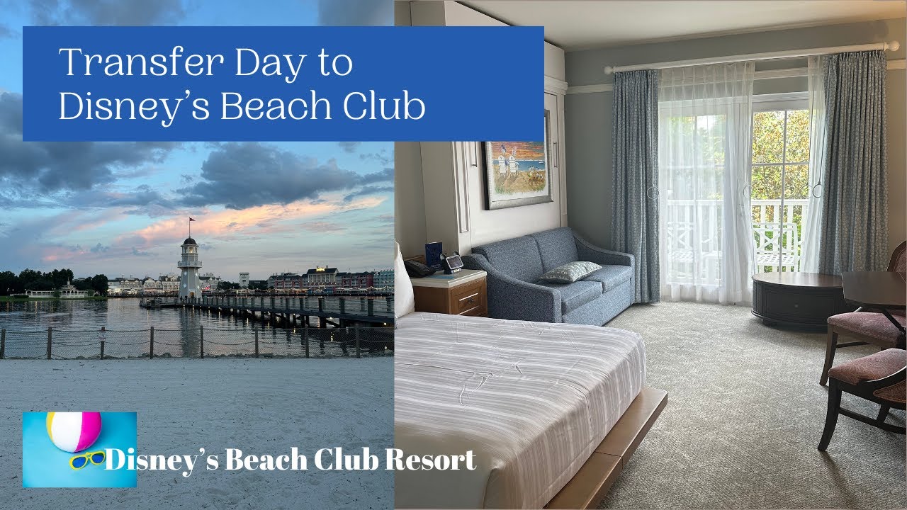 Transfer Day to Disney's Beach Club | Disney Springs, Accessible Room Tour, and Pool