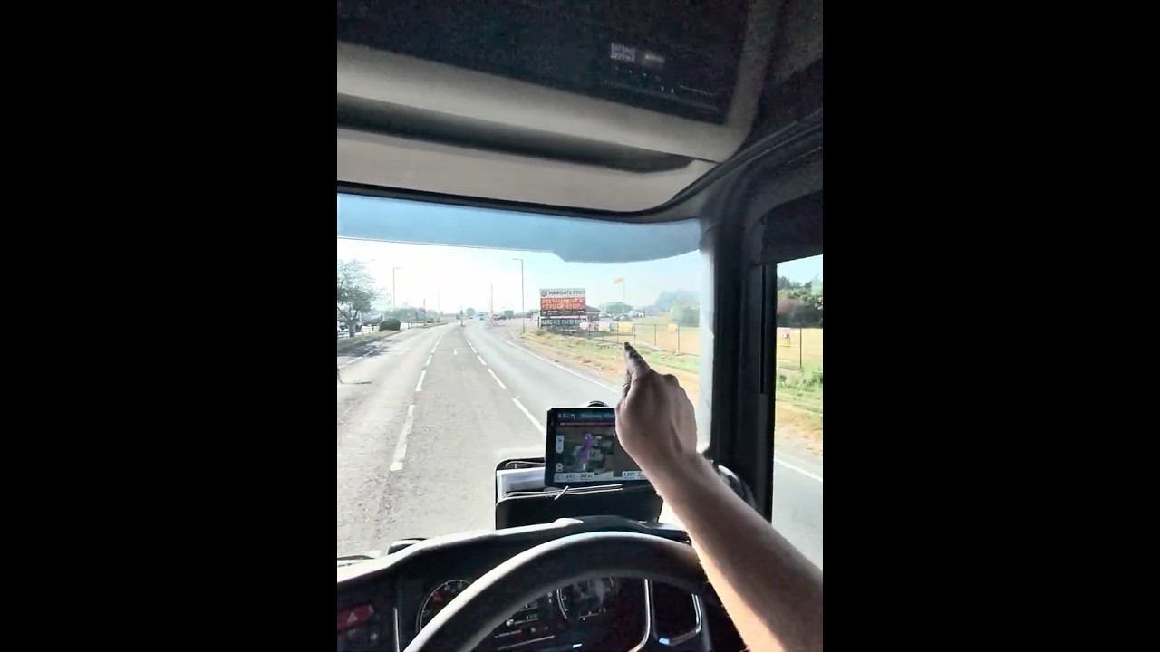 Trying a Brand-New Truck Stop on the A17! 🚛