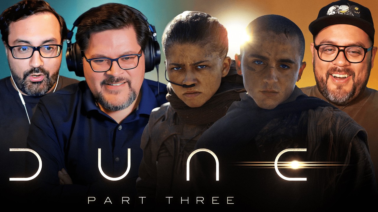 DUNE: PART THREE LOOKS LIKE AN INCREDIBLE FINALE! Teaser Trailer Reaction | Timothee Chalamet