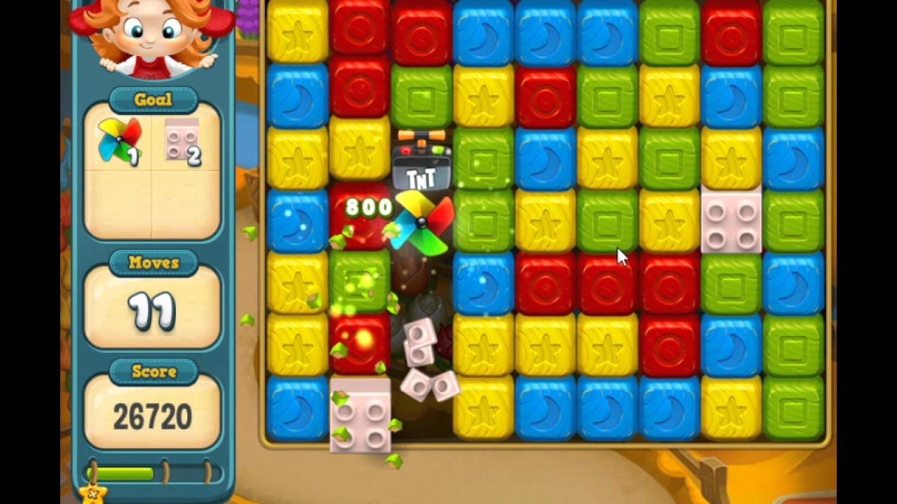 Toy Blast, level 108, no boosters 😈