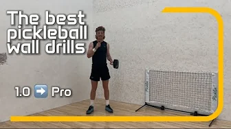 The Best Pickleball Wall Drills