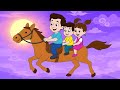 Lakdi Ki Kathi लकड़ी की काठी | Animated Song Hindi Rhymes For Kids Toto Kids Tv #animation