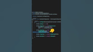 How To Configure Database Default Values With EF Core #shorts