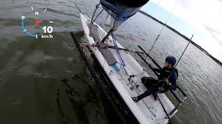 RS700 - damn spinnaker