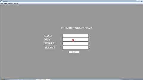 Tutorial Membuat Aplikasi Form Registrasi Siswa Dengan Macromedia Flash 8 | Rizky Jaya