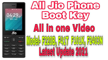 All Jio LYF Boot Key | All jio phone Boot Key for flashing jio phone flashing boot key in hindi