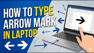 How to Type Arrow Mark in Laptop?
