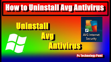 How to Avg antivirus Uninstall | How to Uninstall Avg antivirus | Uninstall Avg antivirus PC