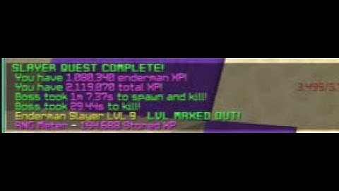 Sub 30s aurora RCM T4 voidgloom - Hypixel Skyblock