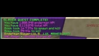 Sub 30s aurora RCM T4 voidgloom - Hypixel Skyblock