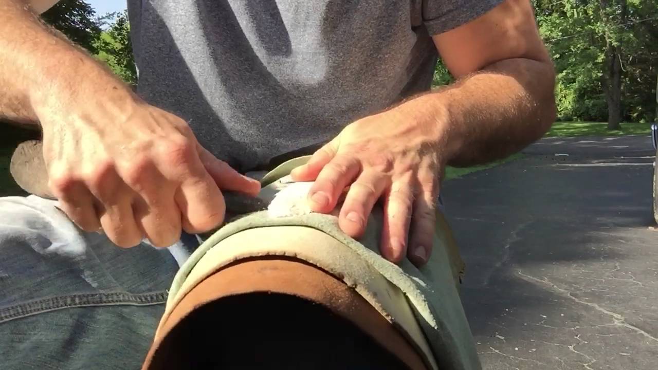 Raising and lowering edges Flintknapping