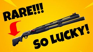 I got the Luckiest game in Fortnite