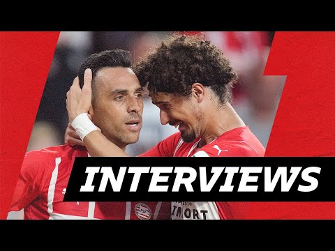 'These are the CRAZIEST fans I've ever seen' ? | INTERVIEWS RAMALHO & ZAHAVI #PSVGAL