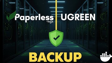 Paperless-ngx auf Ugreen NAS: Update-sicheres Backup ohne Cronjobs
