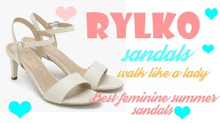 Perfect for Summer, Rylko White Leather Summer Sandals Review Under 50$. unboxing Epantofi.ro screenshot 5
