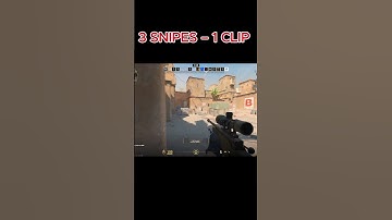 3 SNIPER SHOTS. 3 BODIES DROPPED 💀 | CSGO/CS2 | #cs2 #gaming #headshot #shortsfeed #csgo #fps