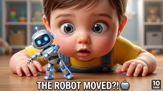 Johny Dance Meme 💃  Funny Baby Dance with Toys 🚗🍬🤖  Kids Fun  10 Minutes screenshot 5