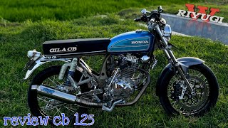 REVIEW CB HEDON | CB 125 SE