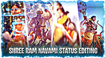 Ram Navami Status Tutorial | Ram Navami Trending Status Editing | Capcut Trending Tutorial
