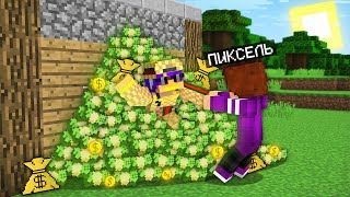 Я СПАС МИЛЛИОНЕРА В МАЙНКРАФТ 100% троллинг ловушка minecraft