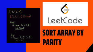 LeetCode Sort Array By Parity Solution Explained - C++