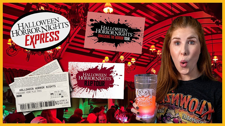 Halloween horror nights frequent fear pass 2022