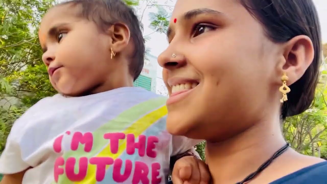 आज पिहूला घातले नवीन कपडे new dress 😍❤️😘