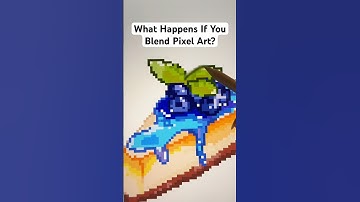 can you BLEND pixel art? #art #artist #draw #drawing