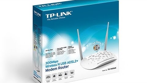 Tp-Link TD W8968 Modem Router review