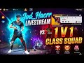 💥[Live Free Fire India Jod live class squad custom challenge free fire Jod live guild test 🔥 ⚡