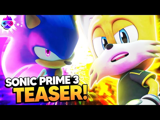 INCRÍVEL! TEASER SONIC PRIME 3 TEMPORADA! 