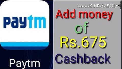 Paytm add money Rs. 675.  New official offer by Paytm. (by DEV KUMAR).