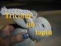 Tricoter un doudou lapin : très simple et rapide , idéal pour Pâques !