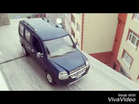 1 24 Maket Araba Norev Fiat Doblo Malibu Youtube